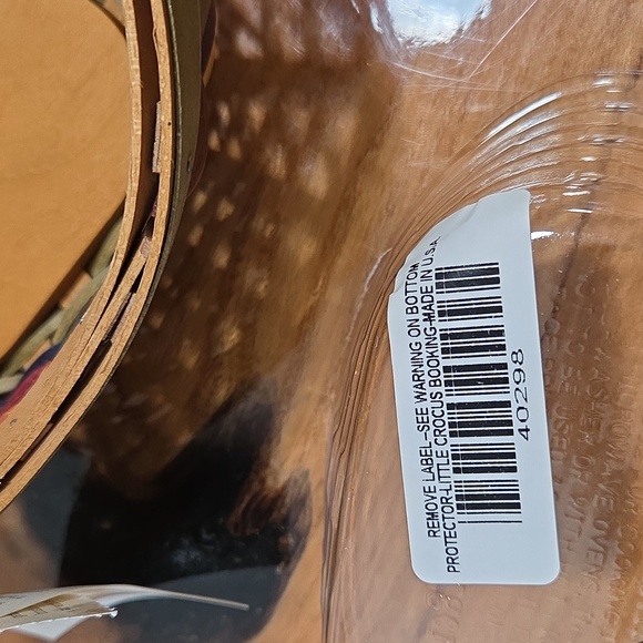 Longaberger Multicolor Woven Basket Little Crocus Booking - Picture 3 of 5